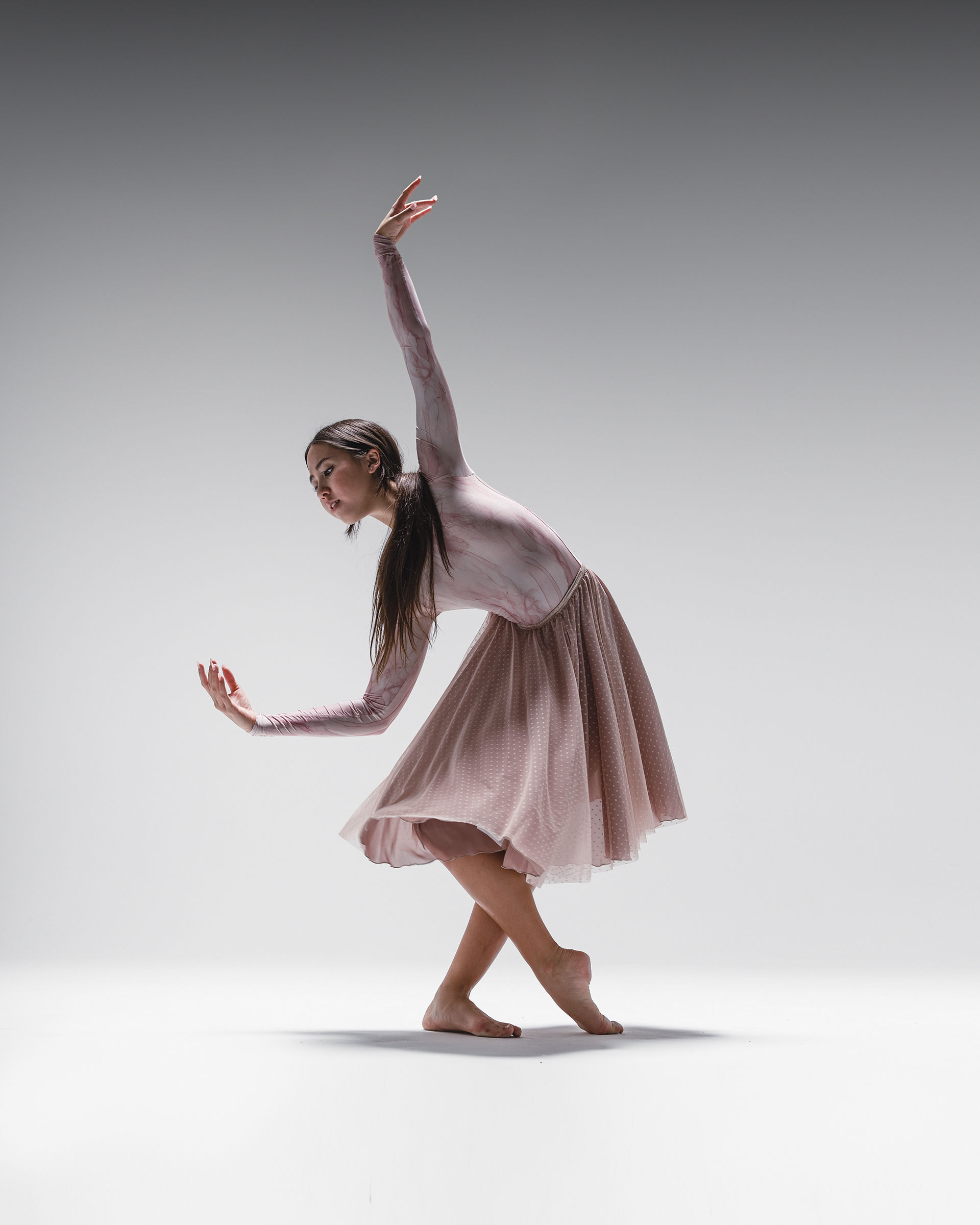 Mocha Muse Two Layer Rehearsal Skirt