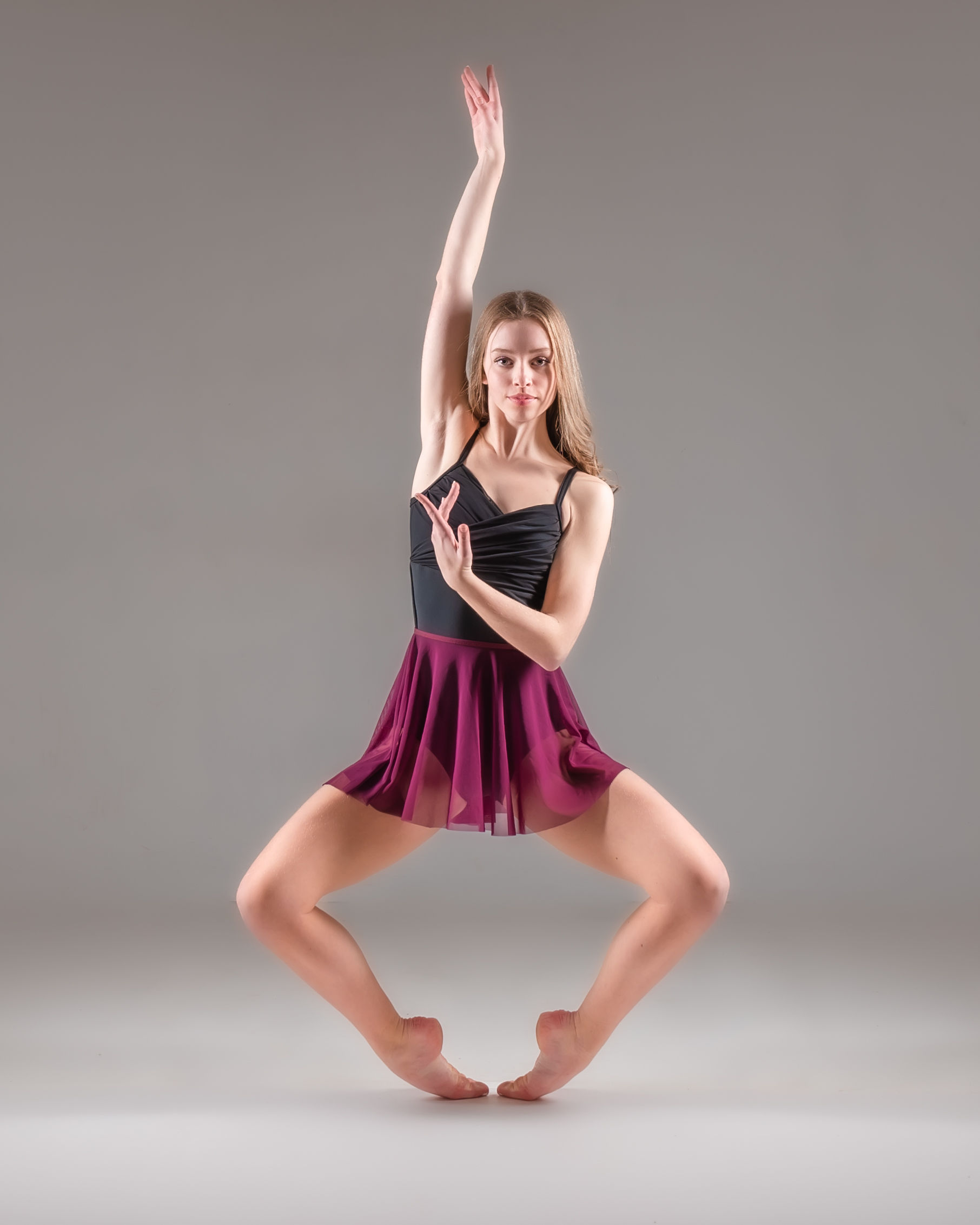 Mesh Mini Circle Skirt