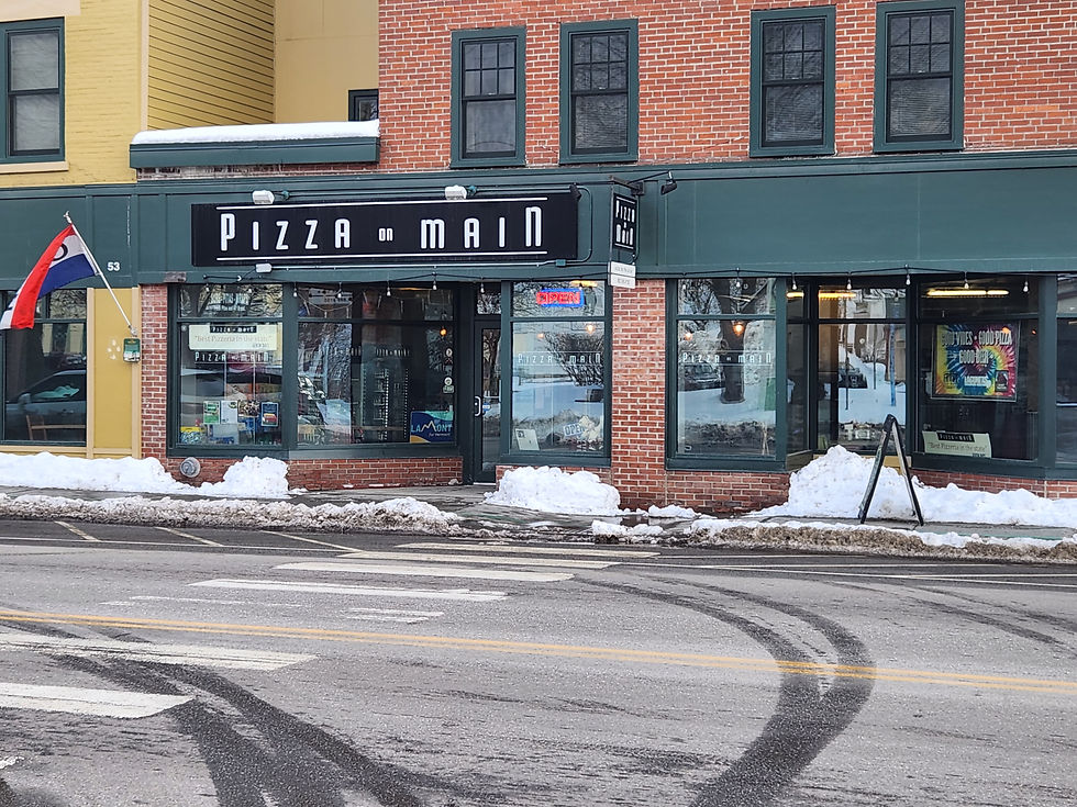 Pizza on Main Morrisville Vermont
