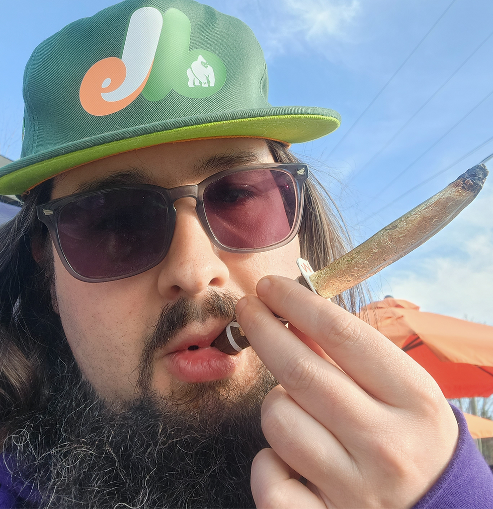 holden stephan roy smoking a sword joint