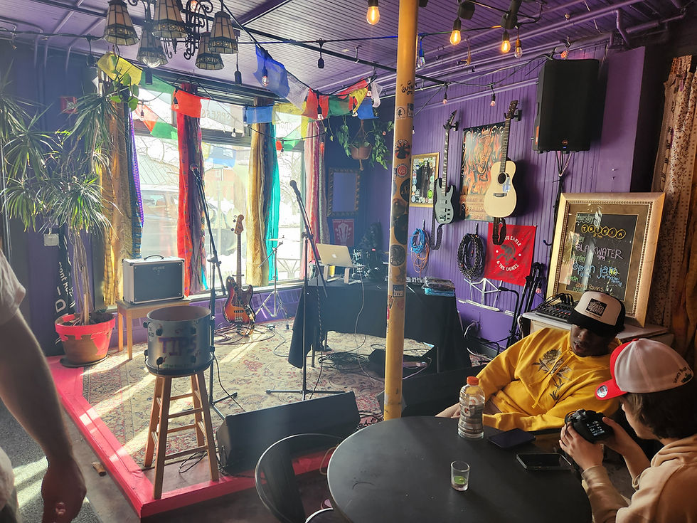 The Oasis Cafe Bar in Morrisville Vermont