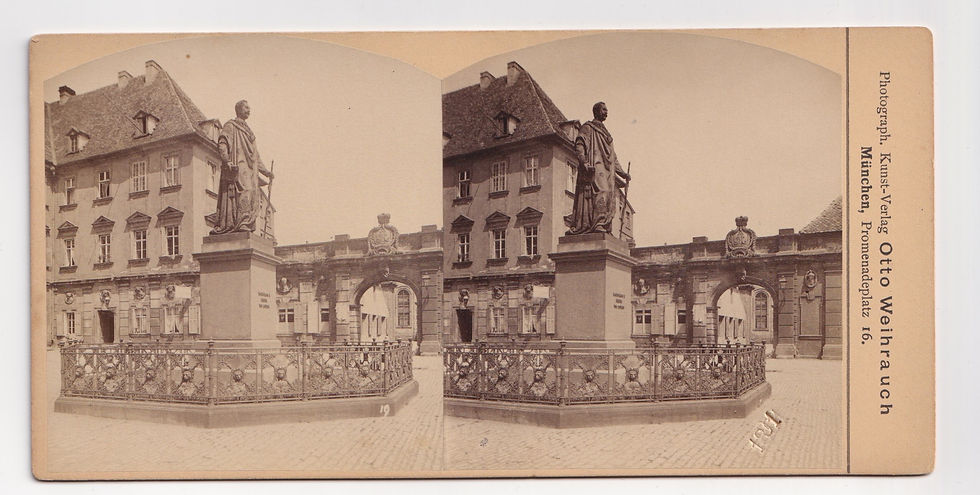 Bayreuth Das Alte Schloss mit König-Max-Monument, Germany – Otto Weihrauch, 1891