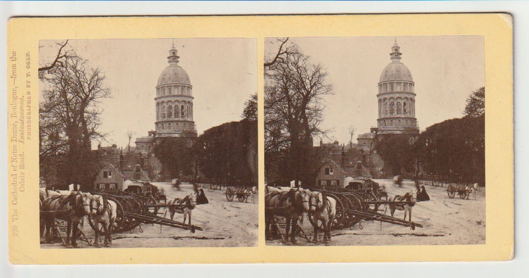Cathedral of Notre Dame Boulogne, Thomas Ogle c. 1860