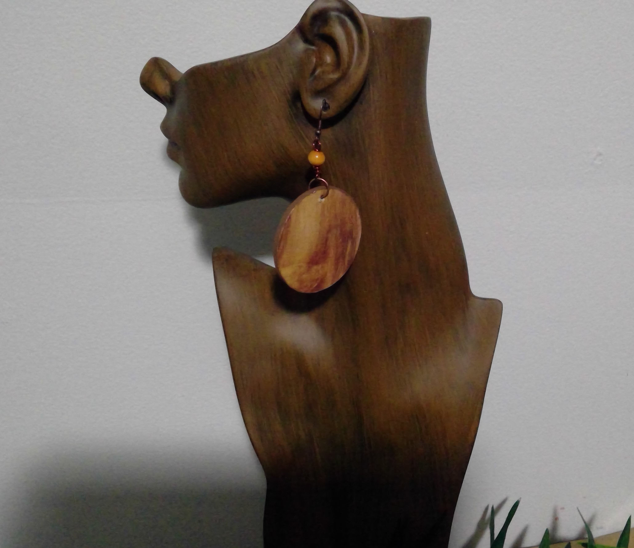 Faux Wood Drop