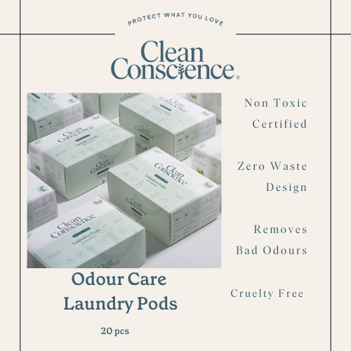 Odour Care Laundry Pods Deodourising Clean Conscience