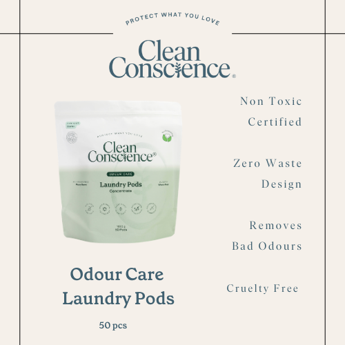 Odour Care Laundry Pods 50s Deodourising Clean Conscience