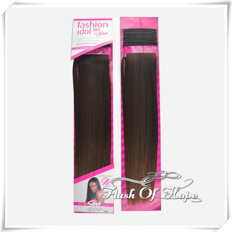 Miniatura: Extension de cabello 18 pulgadas, 1 cortina completa de 1.50 m Cabello semi-natu