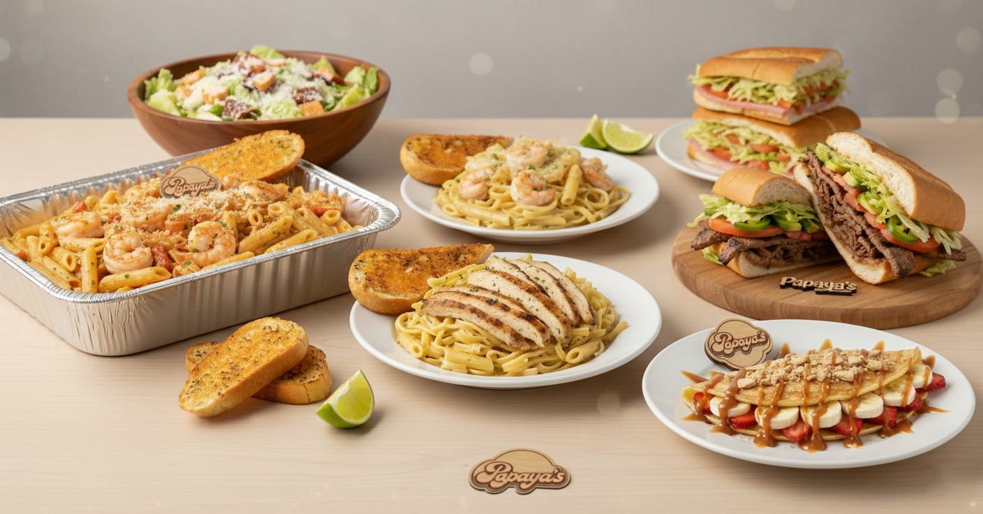 Arranged Food and Objects