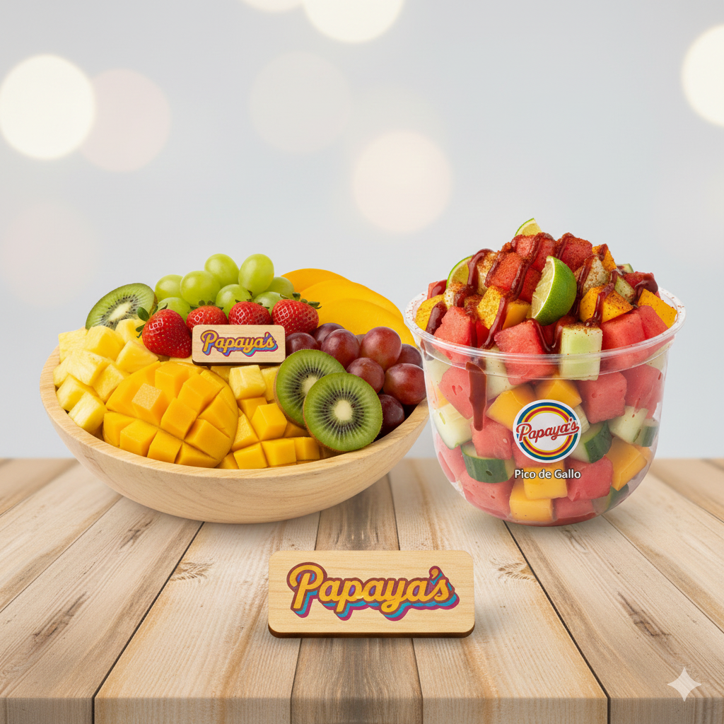 Arranged Food and Objects