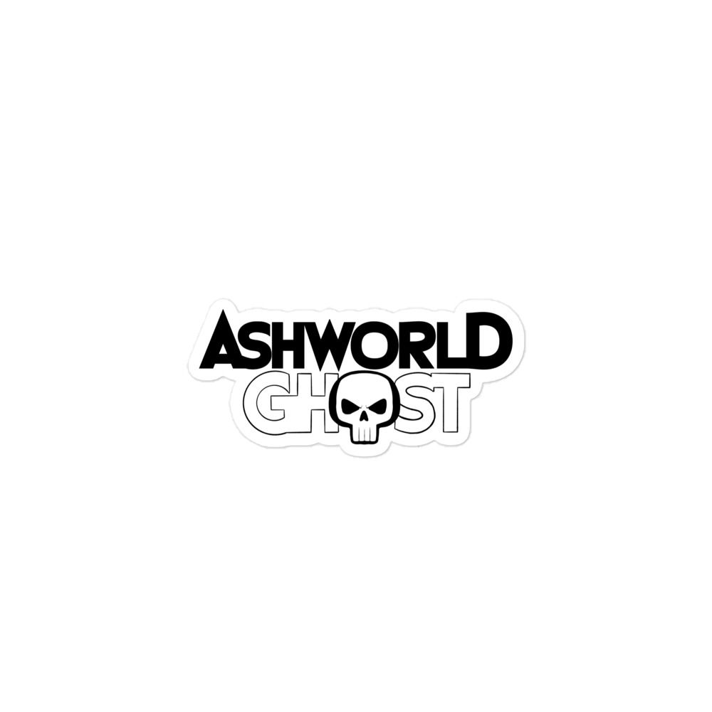 Ashworld Ghost Sticker