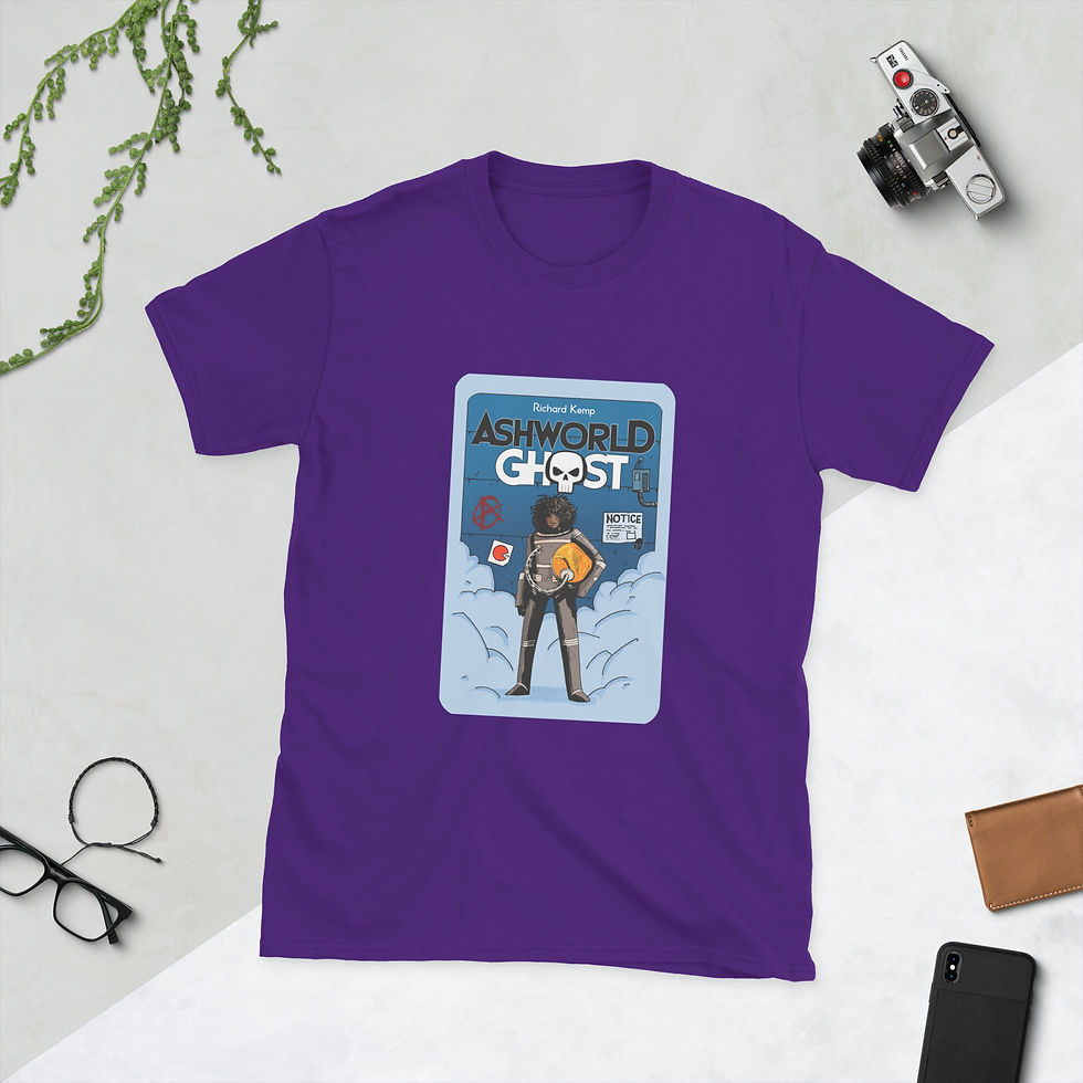 Thumbnail: Ashworld Ghost_Unisex Basic Softstyle T-Shirt | Gildan 64000