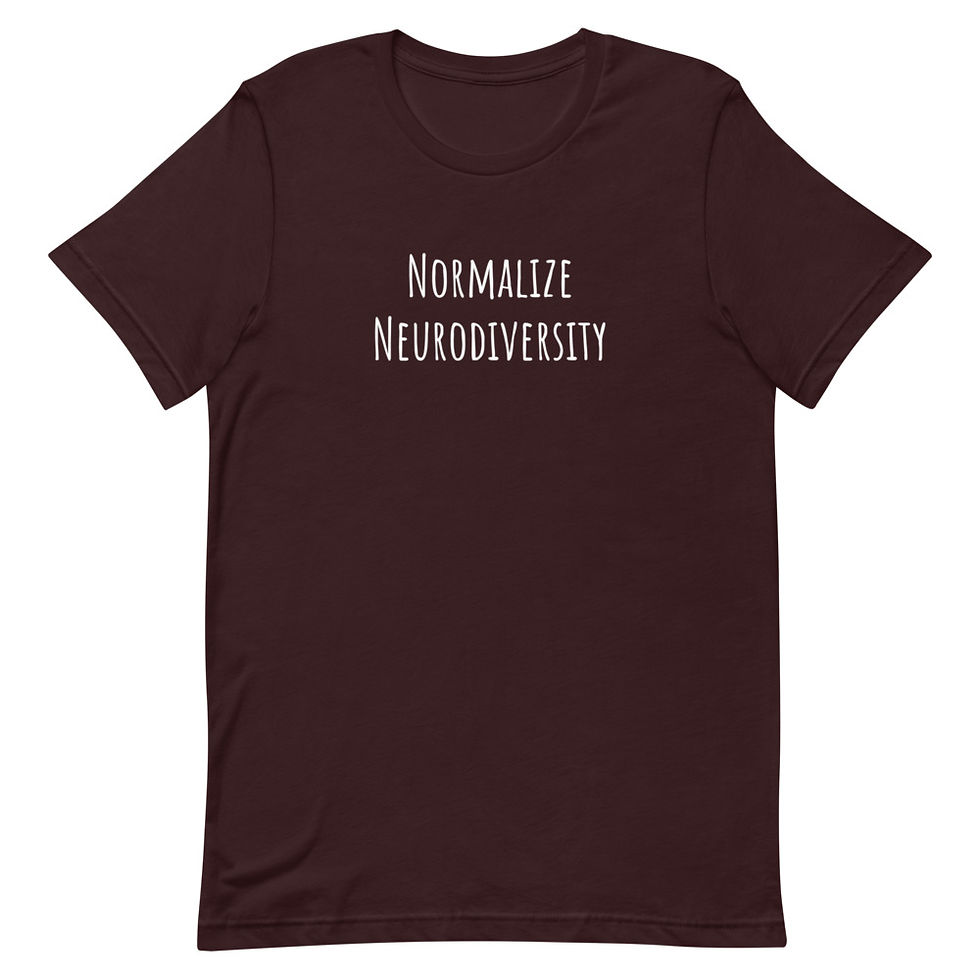 Thumbnail: Normalize Neurodiversity Short-Sleeve Unisex T-Shirt