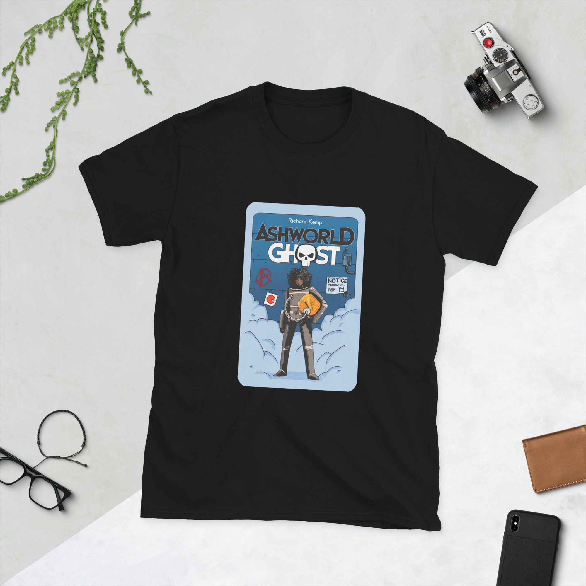 Ashworld Ghost_Unisex Basic Softstyle T-Shirt | Gildan 64000