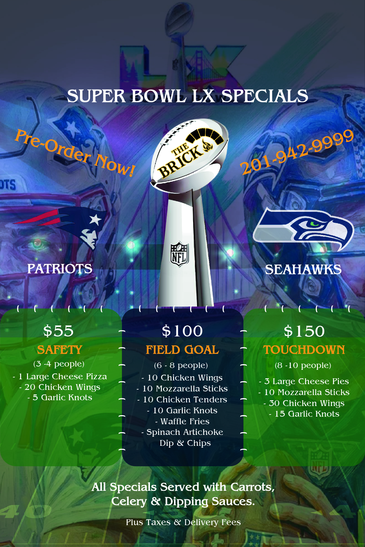 Arranged Food and Objects