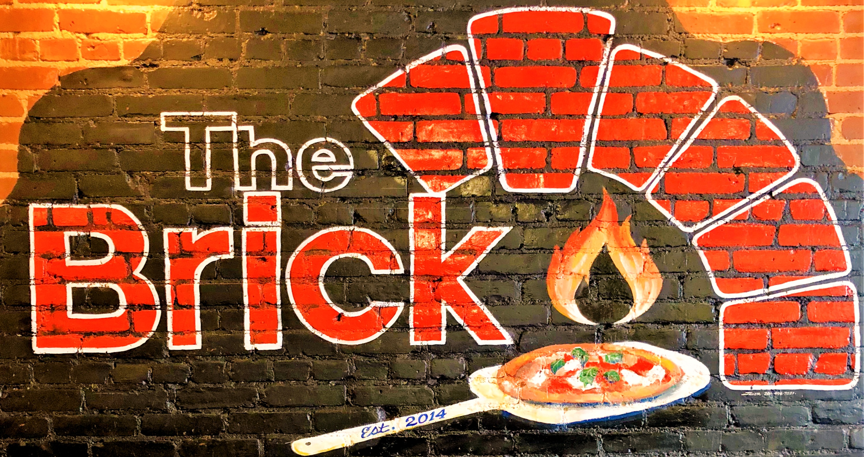 The Brick | Brick Oven Pizza Restaurant | 1122 Washington Street, Hoboken,  NJ, USA, image size:2996x1587