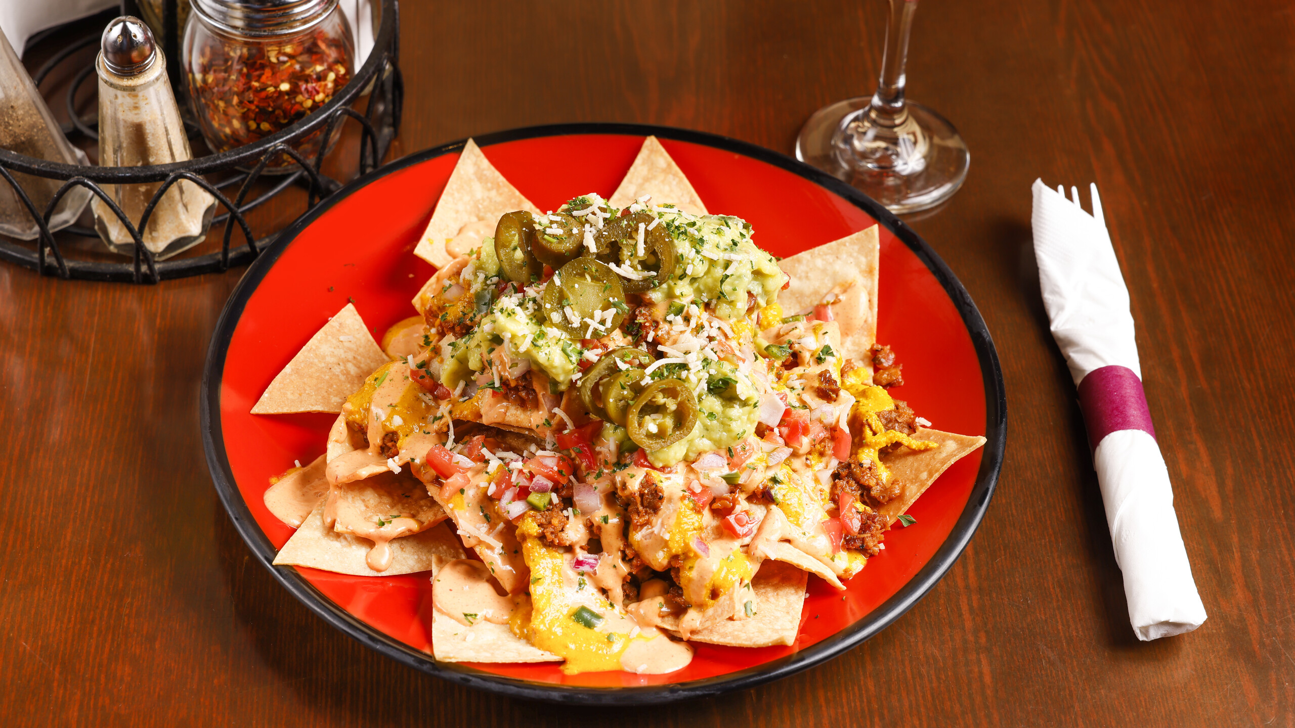 Arranged Food and Objects