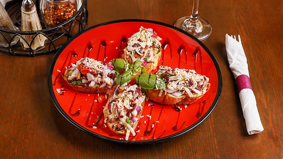 Eggplant Bruschetta