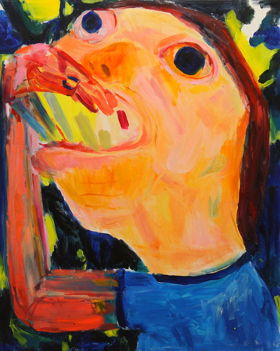 Master Copy Study- Dana Schutz