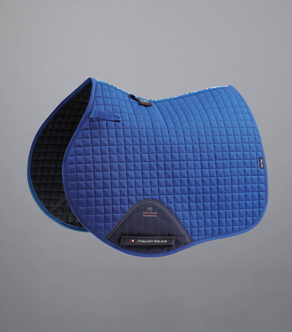 Thumbnail: Close Contact Cotton GP/Jump Saddle Pad Full