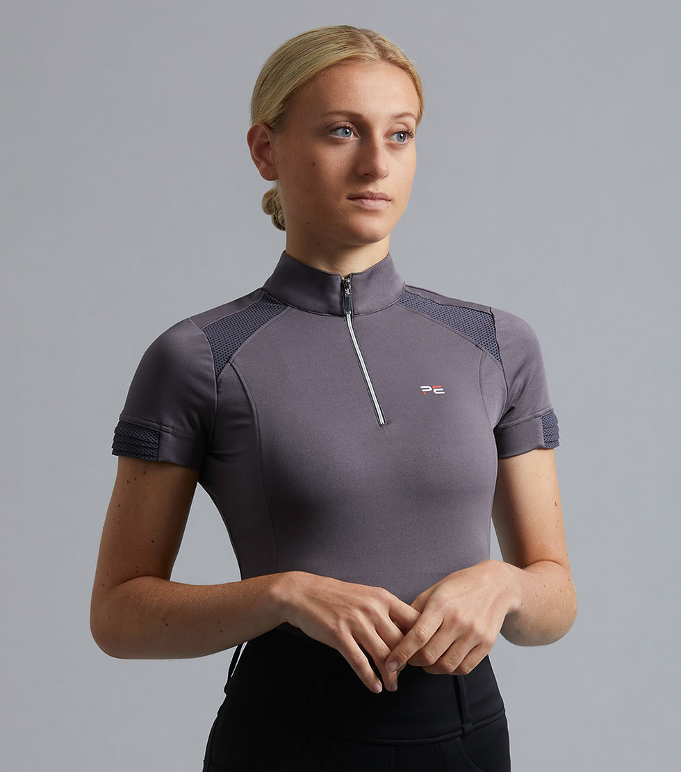 Thumbnail: Remisa Ladies Technical Short Sleeve Riding Top