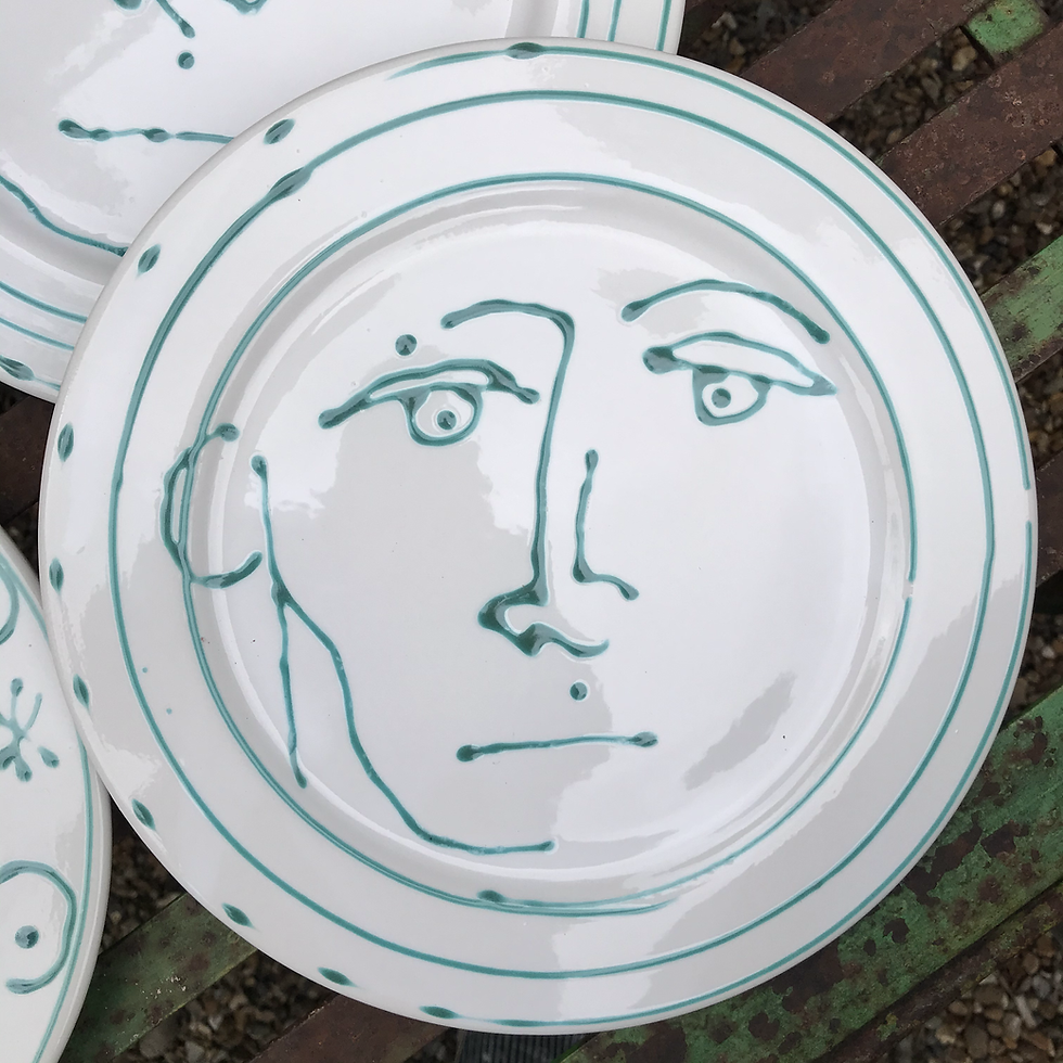 Thumbnail: Mr Dot plates by me