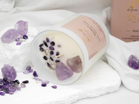 Healing Crystal Candles: Illuminate Your Path to Balance & Harmony