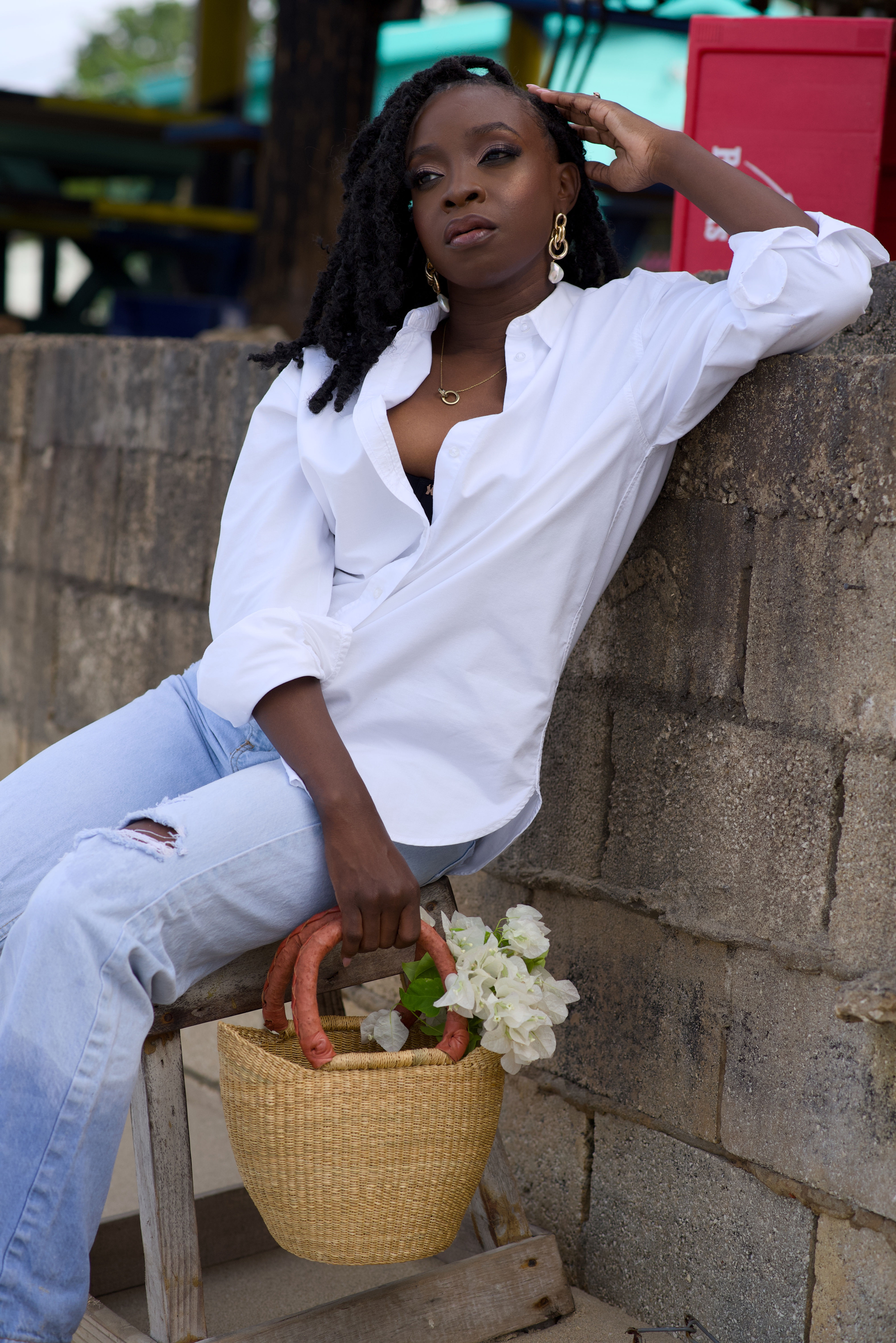 Mini Bolga Breeze Market Bag