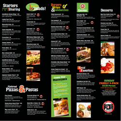 Wall Menu Poster