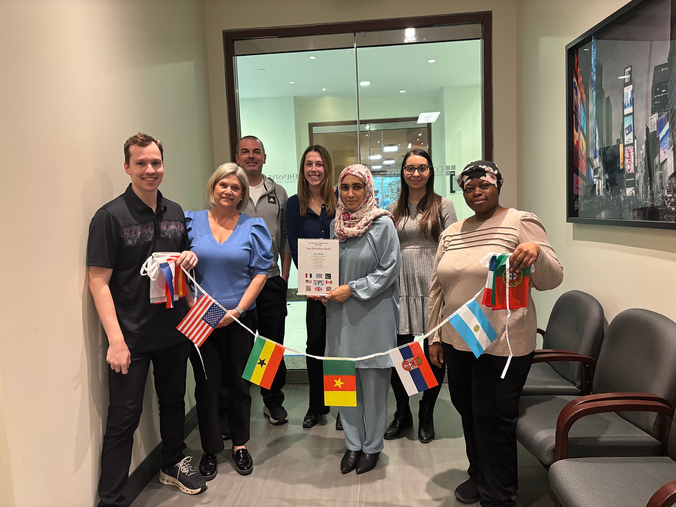 CBS team members potluck challenge