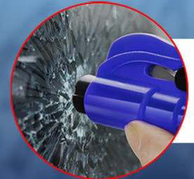 Thumbnail: Window Breaker with Seatbelt Cutter