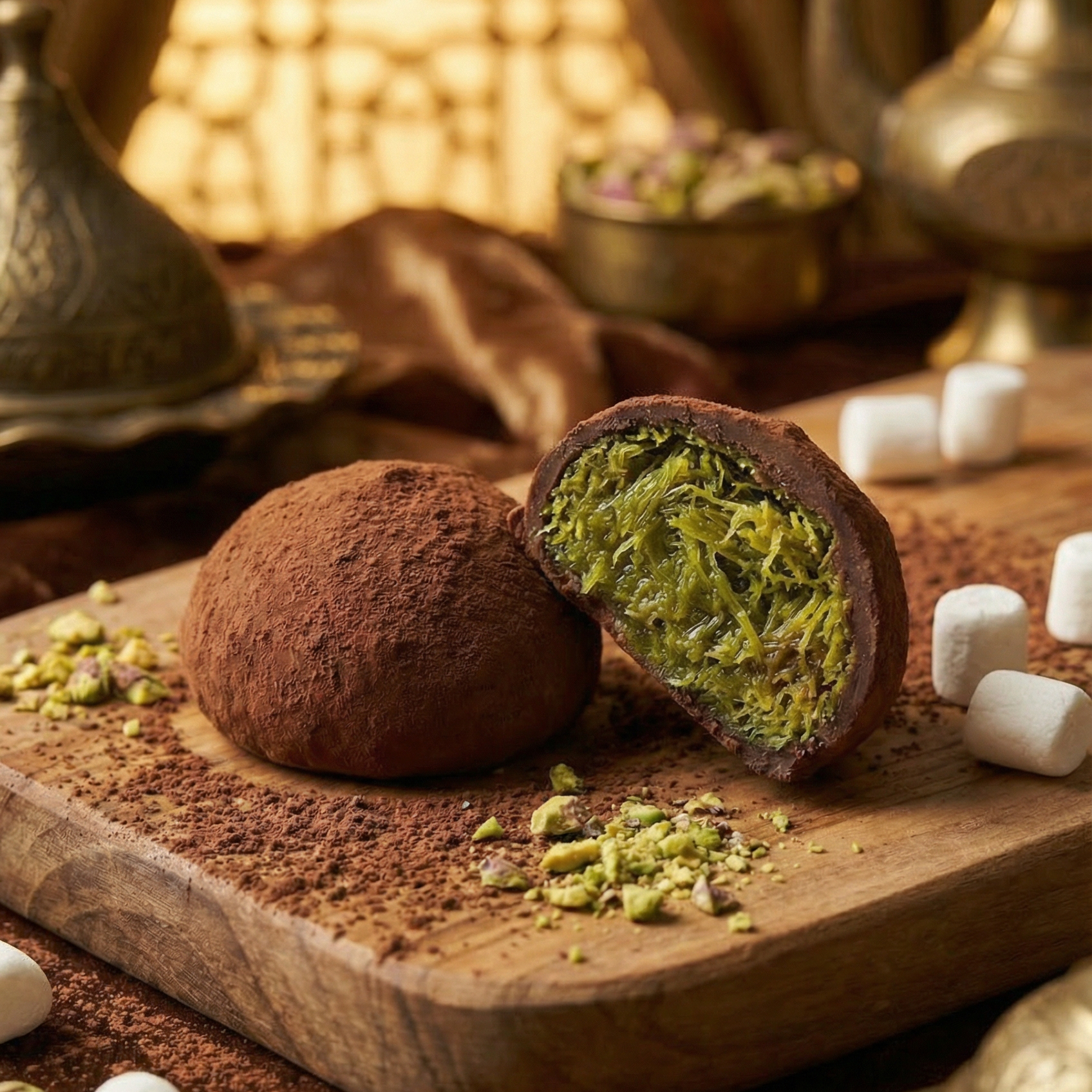 Arranged Food and Objects