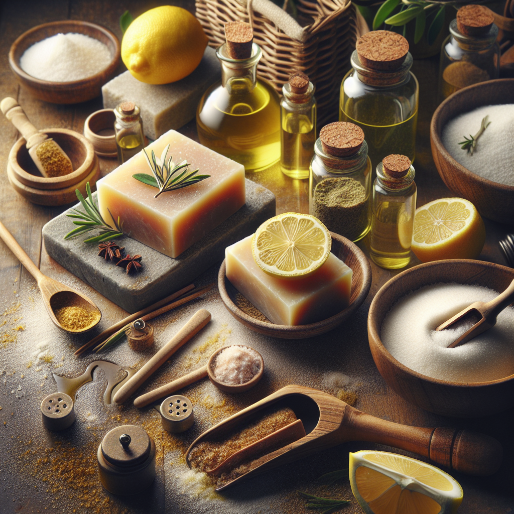 Golden hues of the Soap