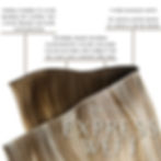 Technical diagram of the Express Weft highlighting patent-pending tapered corners and reversible shades for pro matching.