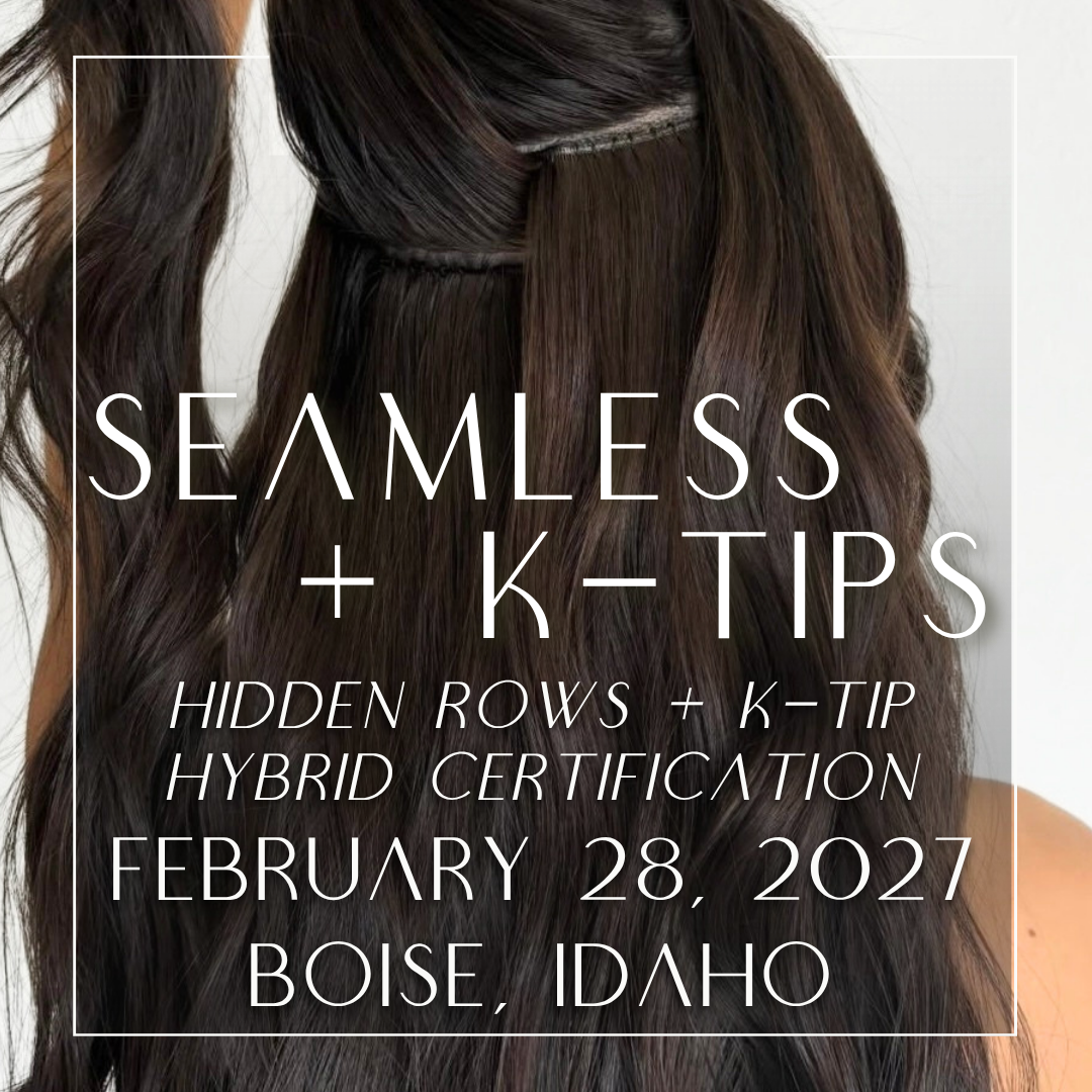 Hybrid Hair Extension Certification on February 28th in Boise, ID