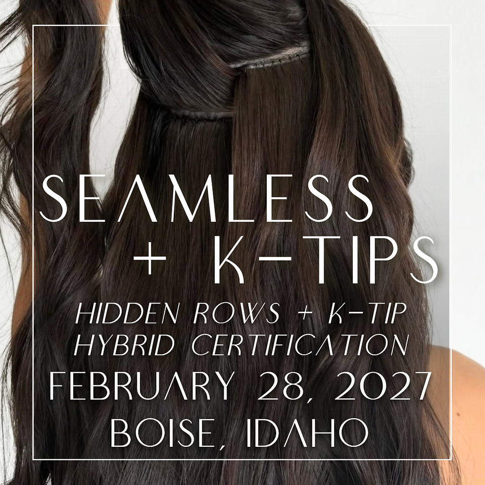 Hybrid Hair Extension Certification on February 28th in Boise, ID