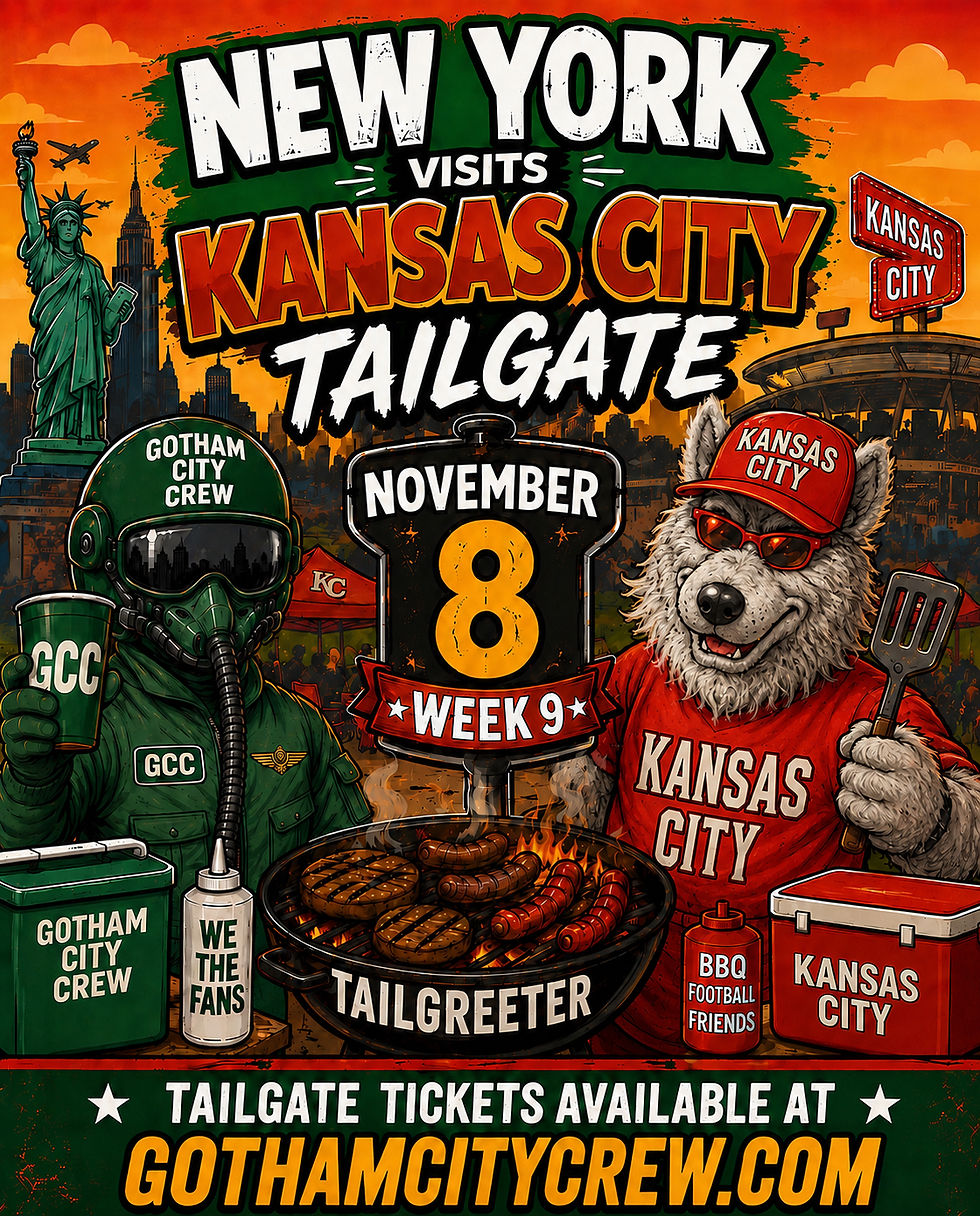 Week 9 Tailgate: New York visits Kansas City