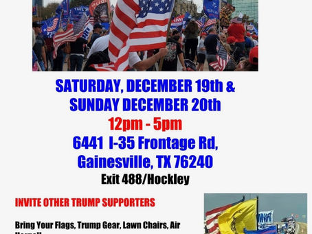 It's not over! Continue to support President Trump!