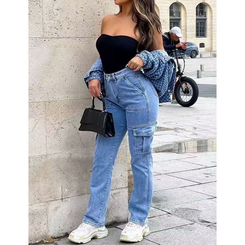 Miniatura: Calça Jeans Workwear Retrô Americano