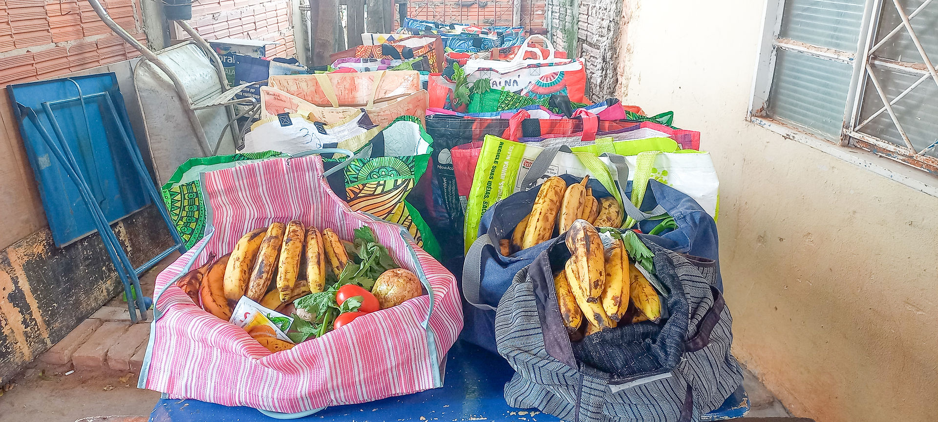 Há frutas, legumes e verduras