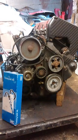 Lancia Delta cam belt in old box