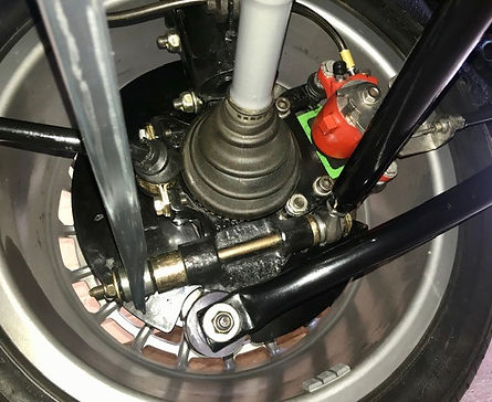 Beautiful rear hub