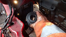 Integrale front suspension mount removal