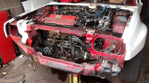 DElta Integrale engine ready to remove