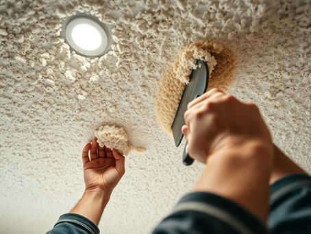 Popcorn Ceiling Removal