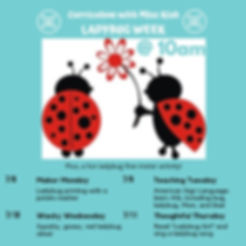 Ladybug Week