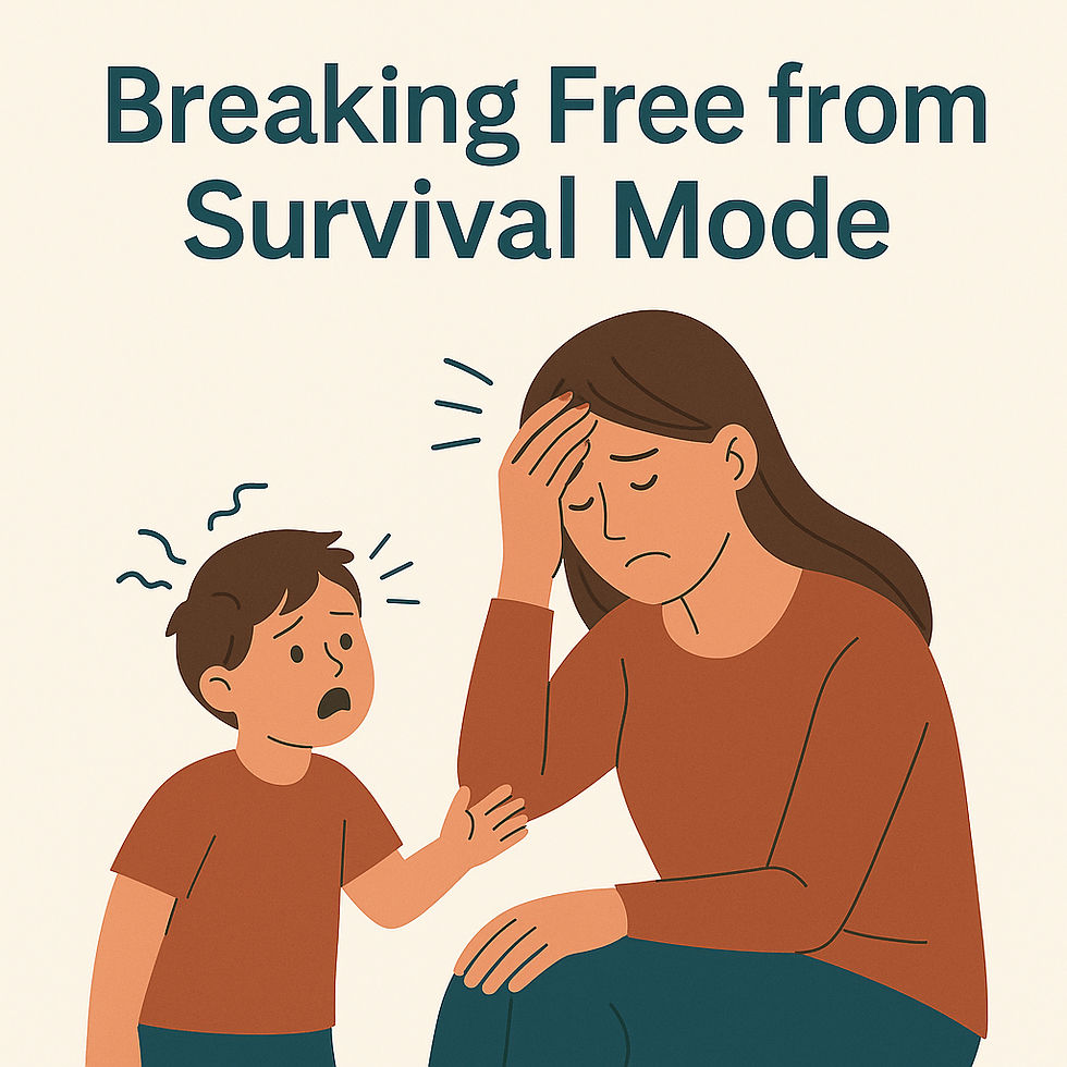 breaking free from survival mode