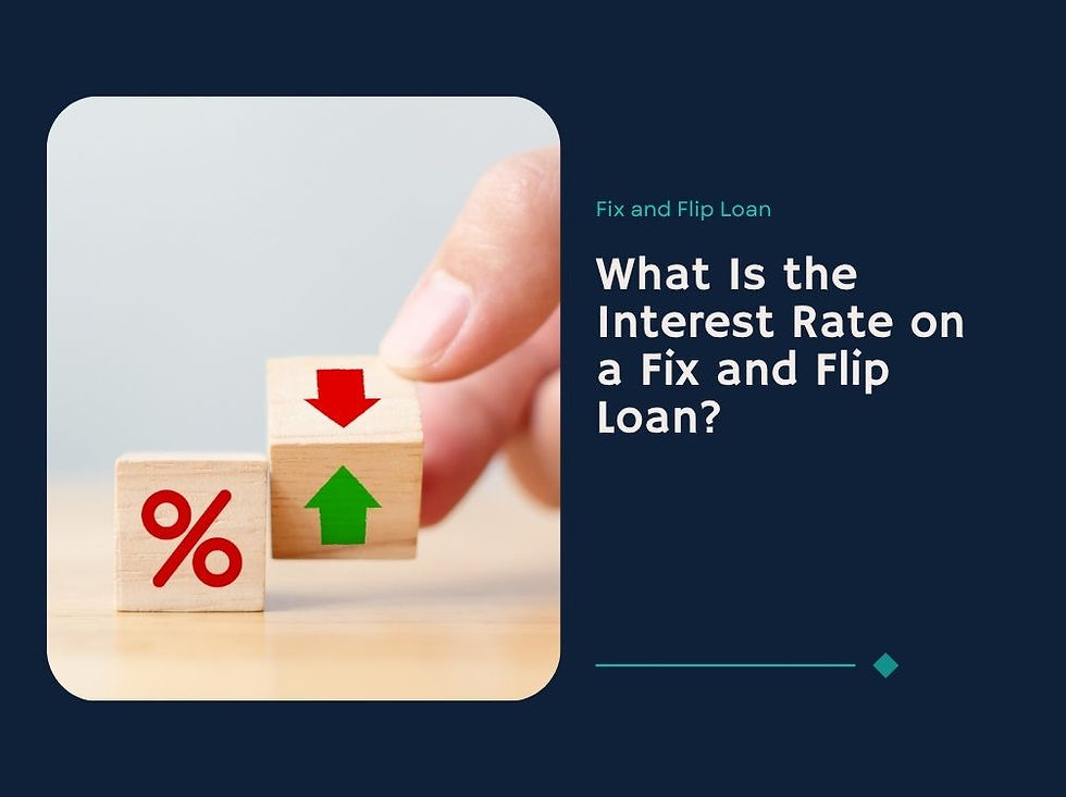 What Investors Should Know Before Financing a Flip