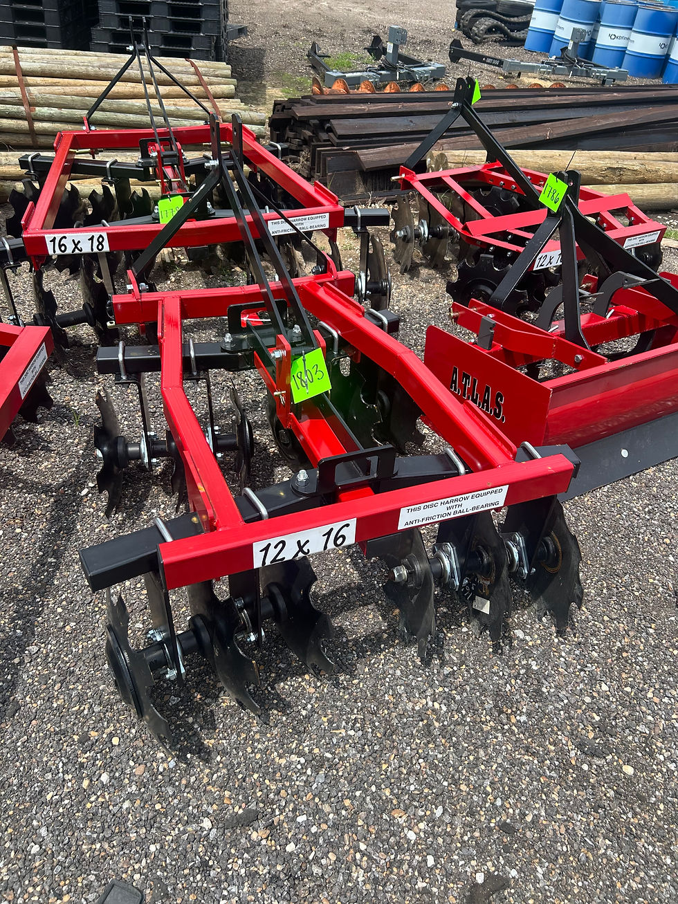 Thumbnail: ADJUSTABLE DISC HARROW