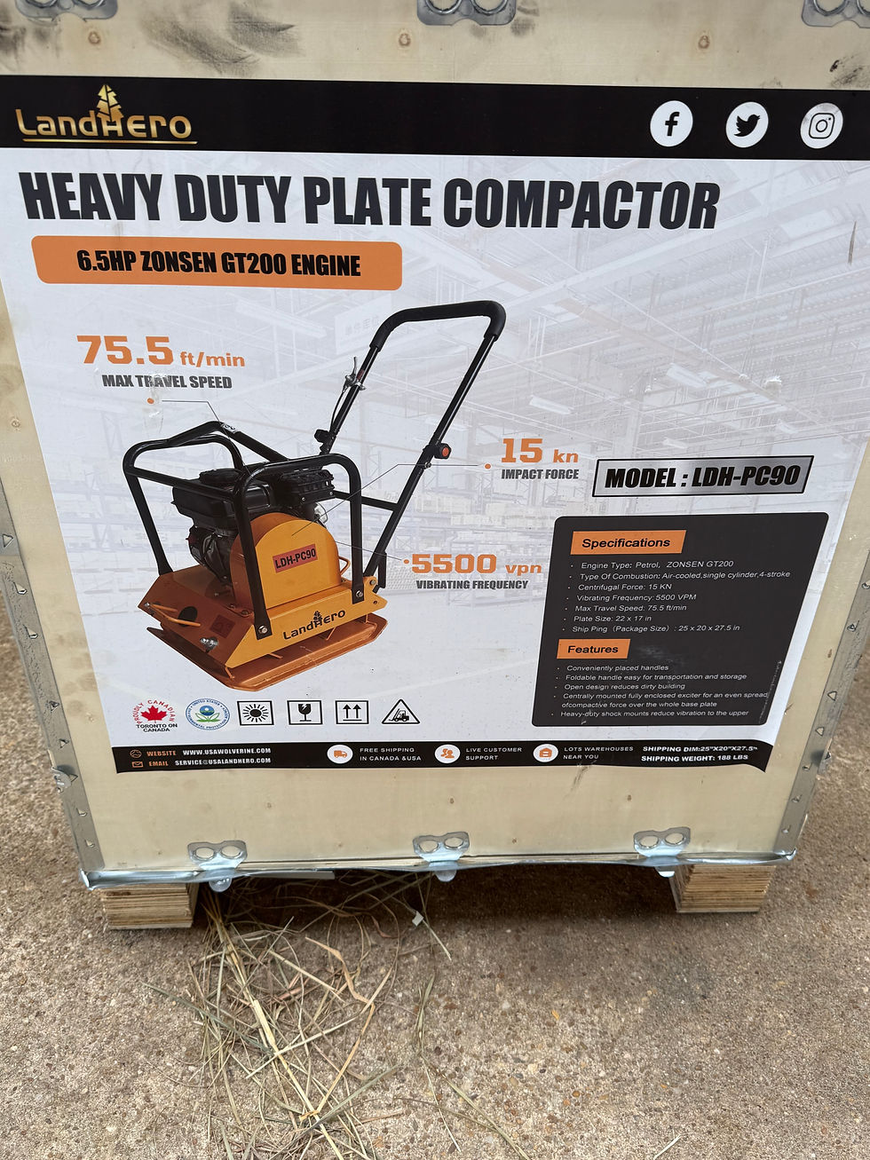 Thumbnail: PLATE COMPACTOR