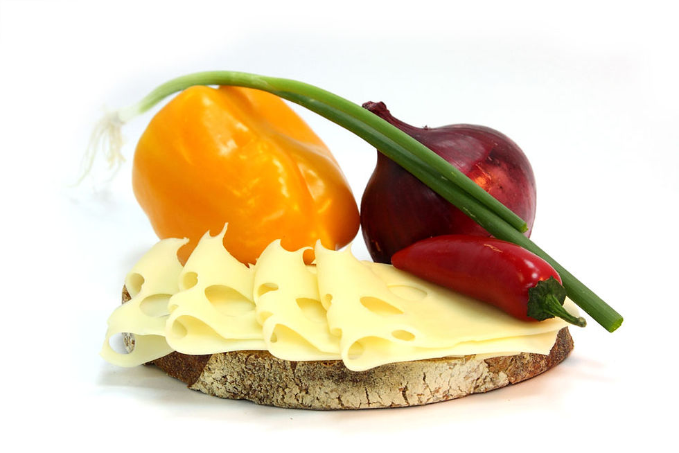 Cheese Lunch Ingredients